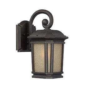 Quoizel Corrigan 13.25-in H Bronze Medium Base (E-26) Outdoor Wall Light - Hardwarestore Delivery