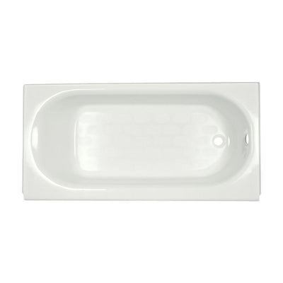 Princeton 60 in. Right Hand Drain Recess Bath For Above Floor Installation in White - Super Arbor