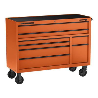 U.S. GENERAL 56 in. x 22 in. Roll Cab, Series 3, Orange - Super Arbor