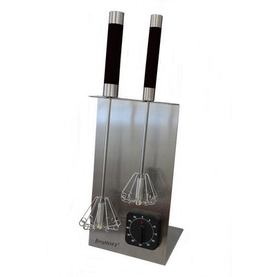 Black Whisk Stand and Timer Set - Super Arbor