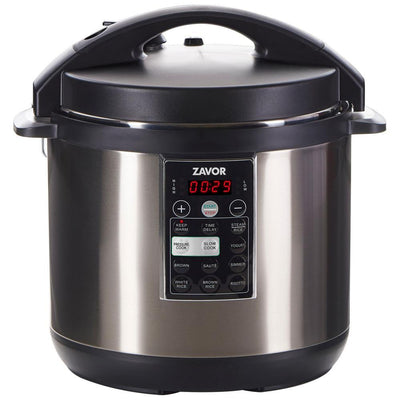 LUX 8 Qt. Stainless Steel Stovetop Pressure Cooker - Super Arbor