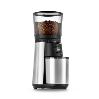 16 oz. Stainless Steel Conical Coffee Grinder with Adjustable Settings - Super Arbor