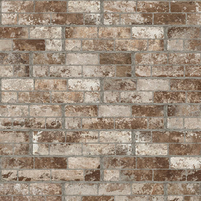 White Washed Brick 6 in. x 24 in. Textured Porcelain Floor and Wall Tile (14 sq. ft./Case) - Super Arbor