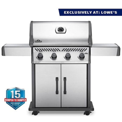 NAPOLEON 4 Burner Stainless Steel Gas Grill - Super Arbor