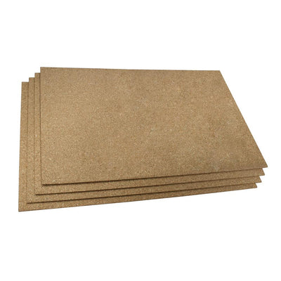WarmlyYours Cork 2 ft. x 3 ft. Insulating Underlayment (Pack of 4 Sheets) - Super Arbor