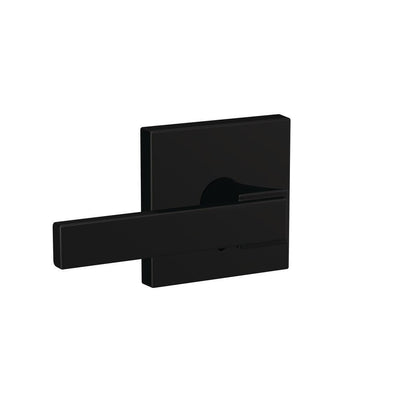 Custom Northbrook Matte Black Collins Trim Combined Interior Door Lever - Super Arbor