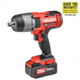 20V Hypermaxª Lithium-Ion Cordless 1/2 in. Impact Wrench - Tool Only