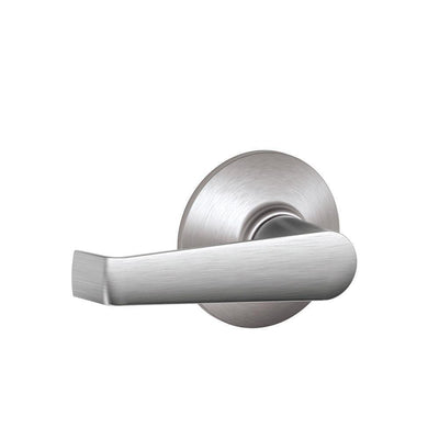 Elan Satin Chrome Passage Hall/Closet Door Lever - Super Arbor