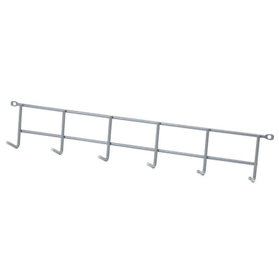16 in. Gray Steel Wall Mounted Household Storage Hanger 25 lbs - Super Arbor