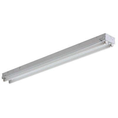 C 2 40 120 MBE 2INKO 2-Light Flushmount Steel White Fluorescent Light - Super Arbor