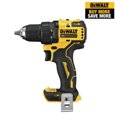ATOMIC 20-Volt MAX Brushless Cordless 1/2 in. Drill/Driver (Tool-Only) - Super Arbor
