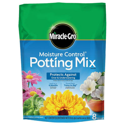 Miracle-Gro Moisture Control 8 qt. Potting Soil Mix