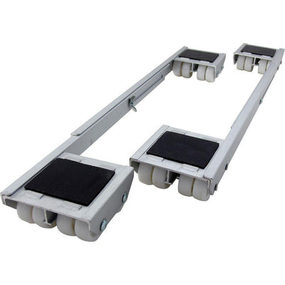 18-1/4 - 28 in. Aluminum Steel Appliance Rollers (2-Pack) - Super Arbor