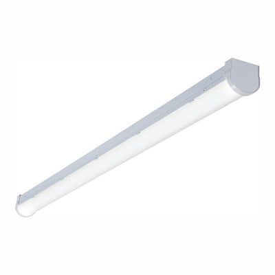 8 ft. Linear White Integrated LED Warehouse Strip Light with 8176 Lumens, 4000K, UNV Voltage - Super Arbor