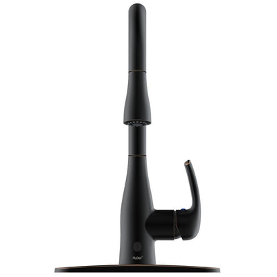 Motion Activated Single-Handle Pull-Down Sprayer Kitchen Faucet in Oil Rubbed Bronze - Super Arbor