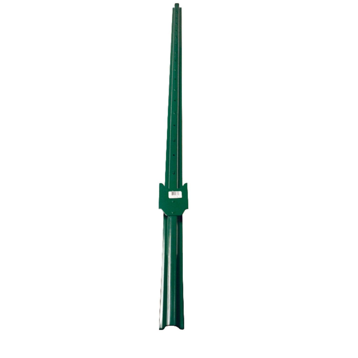 American Posts 72 in. H X 6 ft. L 13 Ga. Powder Coated Green steel U-P ...