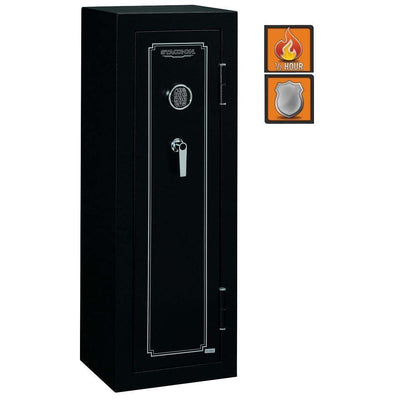 8-Gun Electronic Lock, Matte Black - Super Arbor