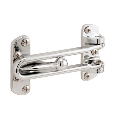 Diecast, Chrome Plated, Swing Bar Door Guard - Super Arbor