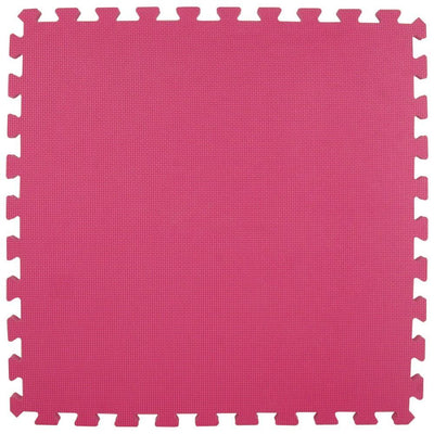 Greatmats Premium Pink 24 in. x 24 in. x 5/8 in. Foam Interlocking Floor Mat (Case of 25)