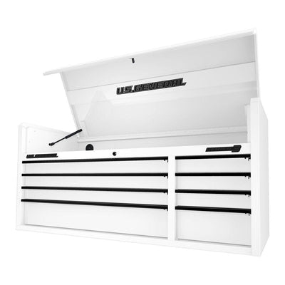 U.S. GENERAL 56 in. x 22 in. Top Chest, Series 3, White - Super Arbor