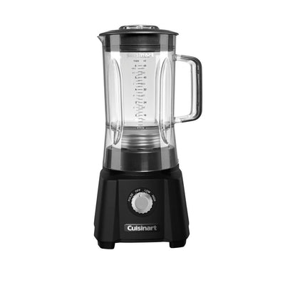 Velocity 48 oz. 2-Speed Matte Black Countertop Blender - Super Arbor