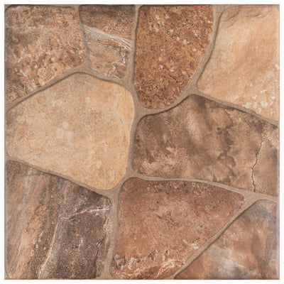 Merola Tile Lyon Caliza 17-3/4 in. x 17-3/4 in. Ceramic Floor and Wall Tile (18 sq. ft. / case)