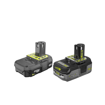 18-Volt ONE+ 2.0 Ah Lithium-Ion Compact Battery and 3.0 Ah Lithium-Ion LITHIUM+ HP High Capacity Battery - Super Arbor