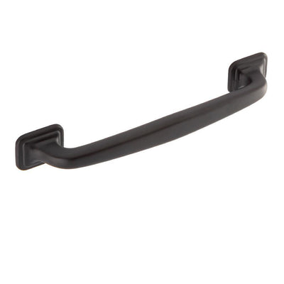 Grayson 5 in. Center-to-Center Matte Black Drawer Pull - Super Arbor