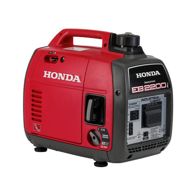 Honda 2,200-Watt Super Quiet Recoil Start Gasoline Powered Industrial Portable Inverter Generator with GFCI Protection - Super Arbor