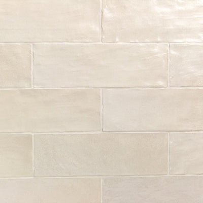 Ivy Hill Tile Amagansett White 2 in. x 8 in. 9 mm Satin Ceramic Wall Tile (5.38 sq. ft. / box)