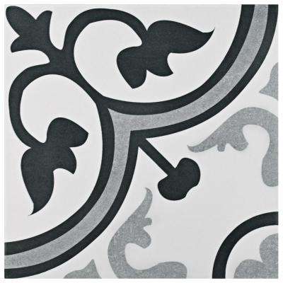Merola Tile     Amberes Classic Encaustic 12-3/8 in. x 12-3/8 in. Ceramic Floor and Wall Tile (10.96 sq. ft. / case)