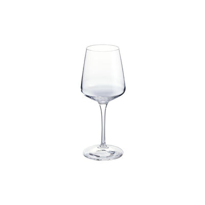 Genoa 15.5 oz. Lead-Free Crystal White Wine Glasses (Set of 4) - Super Arbor