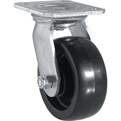 5 in. Poly Swivel Caster with 500 lb. Load Rating - Super Arbor