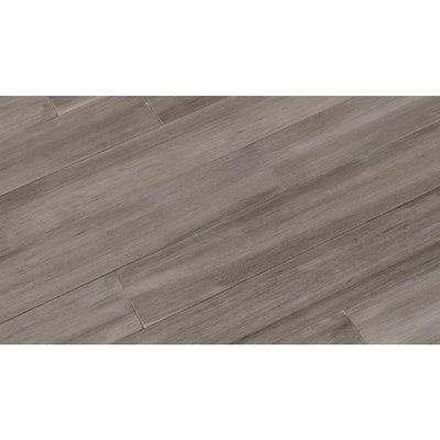 Style Selections 5.12-in Ivory White Bamboo Wirebrushed Engineered Hardwood Flooring (20.49-sq ft) - Super Arbor