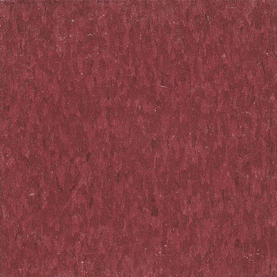 Armstrong Imperial Texture VCT 12 in. x 12 in. Pomegranate Red Standard Excelon Commercial Vinyl Tile (45 sq. ft. / case) - Super Arbor
