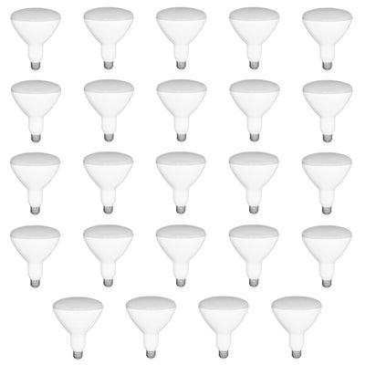65-Watt Equivalent BR30 Dimmable LED Light Bulb Daylight (24-Pack) - Super Arbor