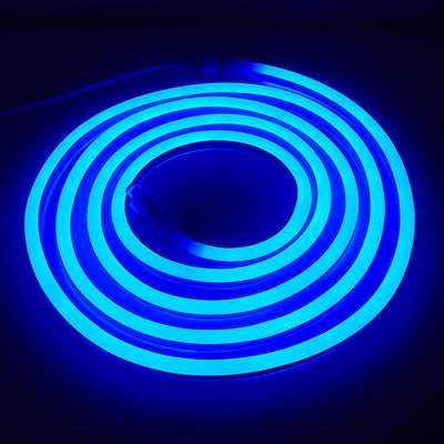 Indoor/Outdoor 13.1 ft. Neon LED Blue Rope Light Kit - Super Arbor