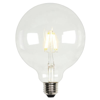 Westinghouse 60-Watt Equivalent G40 Dimmable Clear Filament LED Light Bulb Soft White - Super Arbor