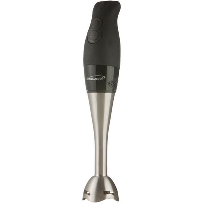 2-Speed Black Hand Mixer with Comfort Handle - Super Arbor