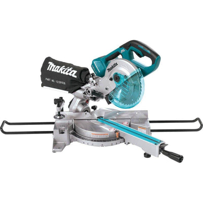 18-Volt X2 LXT Lithium-Ion 1/2 in. Brushless Cordless 7-1/2 in. Dual Slide Compound Miter Saw (Tool-Only) - Super Arbor