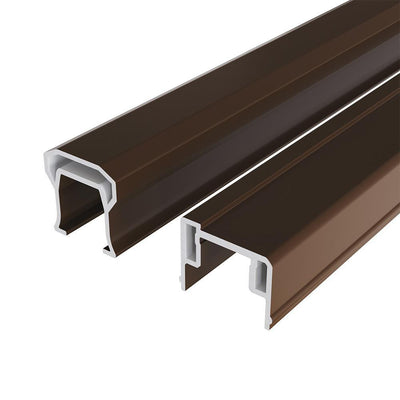 HavenView CountrySide 8 ft. x 42 in. Composite Line Section H-Channel Top Rail, Bottom Rail - Super Arbor