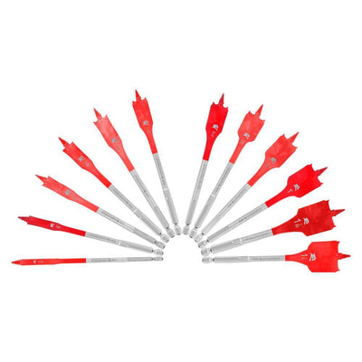 SPEEDemon High Speed Steel Spade Bit Set (12-Piece) - Super Arbor