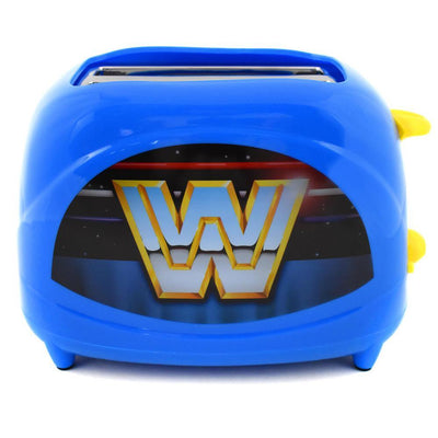 Blue WWE Retro Two-Slice Toaster -- 600 Watts - Super Arbor