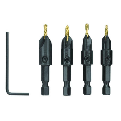 SpeedLoad+ 5-Piece Power Groove Countersink Set - Super Arbor