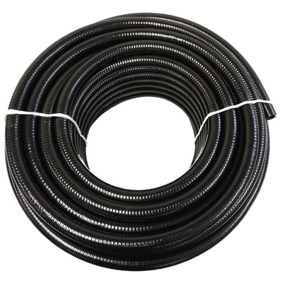 1/2 in. x 25 ft. PVC Schedule 40 Black Ultra Flexible Pipe - Super Arbor