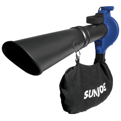 Sun Joe 240 MPH 300 CFM 13 Amp Electric Handheld 3-in-1 Leaf Blower/Vacuum/Mulcher, Blue