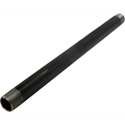 1-1/4 in. x 72 in. Black Steel Pipe - Super Arbor