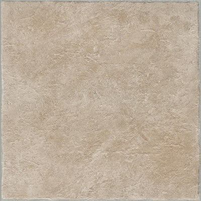 Armstrong Grouted Ceramic II Pumice 12 in. x 12 in. Residential Peel and Stick Vinyl Tile Flooring (45 sq. ft. / case) - Super Arbor