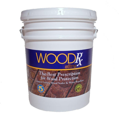 WoodRx 5 gal. Ultra Cedar Wood Stain and Sealer - Super Arbor