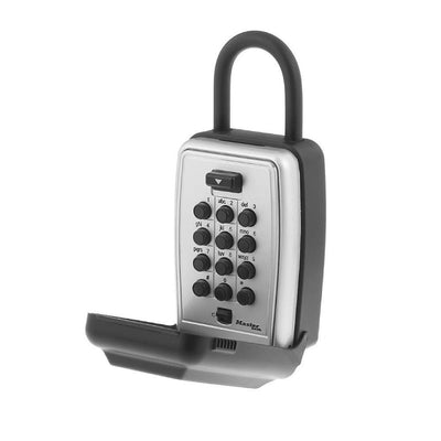 5422D 7.9 cu in. Set Your Own Combination Portable Push Button Lock Box - Super Arbor
